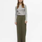 Pantalon large Objlisa - Ivy Green - OBJECT