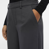 Objlisa Wide Leg Pants - Magnet - OBJECT