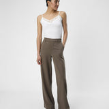 Pantalon large Objlisa - Brun - OBJECT