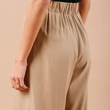 Pantalon Mathilde - Camel - GRACE & MILA