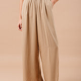Pantalon Mathilde - Camel - GRACE & MILA