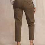 Pantalon Femme Stretch Ceinture Elastiquée Nattyjog - Résine - TBS Femme