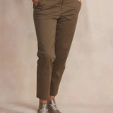 Pantalon Femme Stretch Ceinture Elastiquée Nattyjog - Résine - TBS Femme