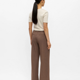Pantalon large OBJLISA OBJECT Carafe – porté de dos