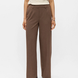 Pantalon large OBJLISA OBJECT Carafe – porté de face