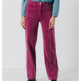 Pantalon Pauline - Prune - C'EST BEAU LA VIE