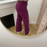 Pantalon Pauline - Prune - C'EST BEAU LA VIE