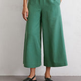 Pantalon raccourci culotte - Summer pine - MARC'O POLO FEMME
