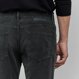 Pantalon slim en velours côtelé - Bitume - IKKS MEN