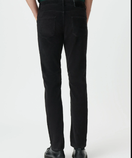 Pantalon slim en velours homme - Noir - IKKS MEN