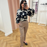 Pantalon slim Objlisa - Fossil - OBJECT