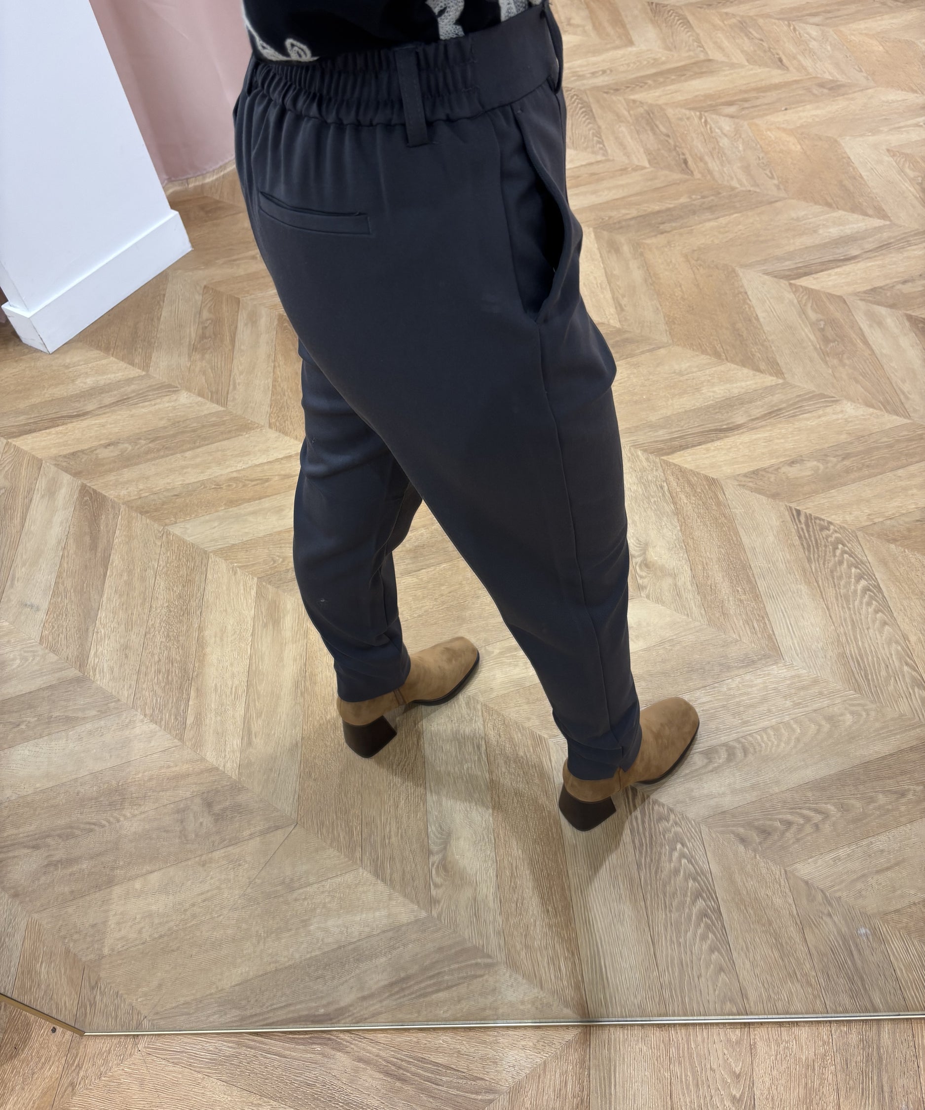 Pantalon slim Objlisa - Magnet - OBJECT