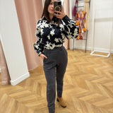 Pantalon slim Objlisa - Magnet - OBJECT