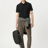 Pantalon slim velours milleraies - Vison foncé - IKKS MEN
