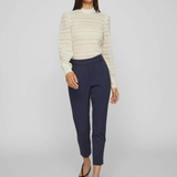 Pantalon Slim Vivarone - Marine - VILA