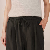 Pantalon de tailleur à rayures Stay - Anthracite - GRACE & MILA