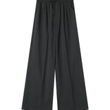 Pantalon de tailleur à rayures Stay - Anthracite - GRACE & MILA