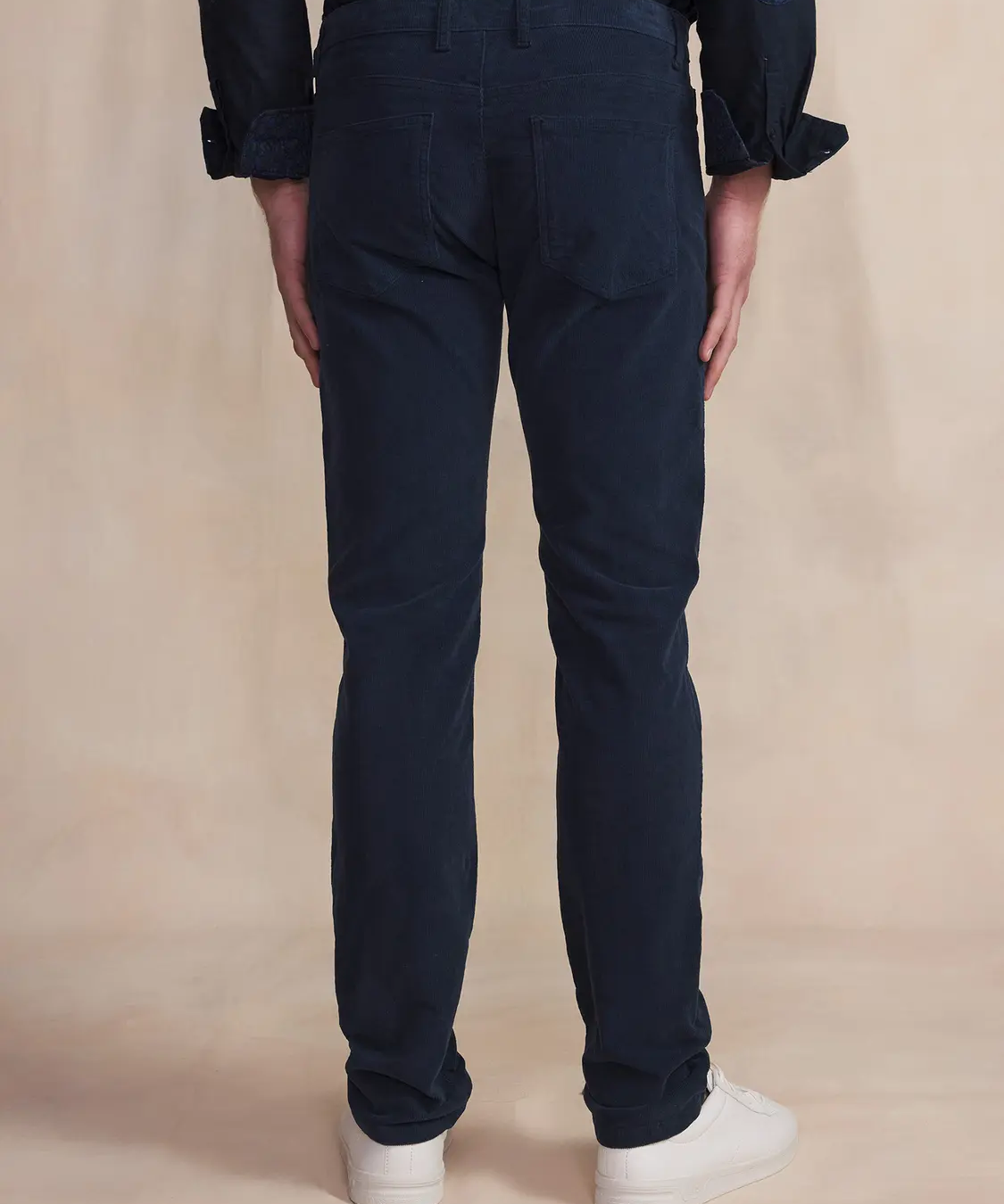 Pantalon velours Arnonpan - Marine - TBS HOMME