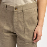 Pantalon en maille légère Viamao - Sable - Sun Valley femme
