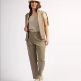 Pantalon en maille légère Viamao - Sable - Sun Valley femme
