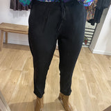 Pantalon fluide Viasna - Noir - SUN VALLEY FEMME