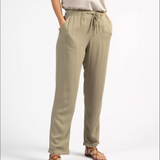 Pantalon en viscose femme Vlaski - Kaki - Sun Valley femme