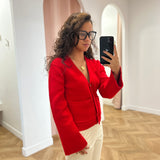 Cardigan Paolino - Rouge - GRACE & MILA