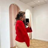 Cardigan Paolino - Rouge - GRACE & MILA