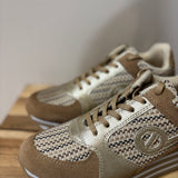 Sneakers en cuir Parko Jogger - Marron - NO NAME