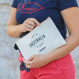 Pochette écrue - broderie AUSTRALIA - IKKS