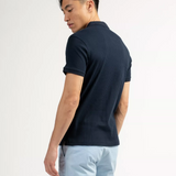 Polo côtelé Bearlake - Marine foncé - Sun Valley homme