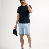Polo côtelé Bearlake - Marine foncé - Sun Valley homme