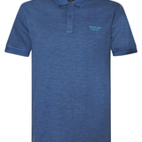 Polo Carve - Bleu pétrole - PETROL INDUSTRIES