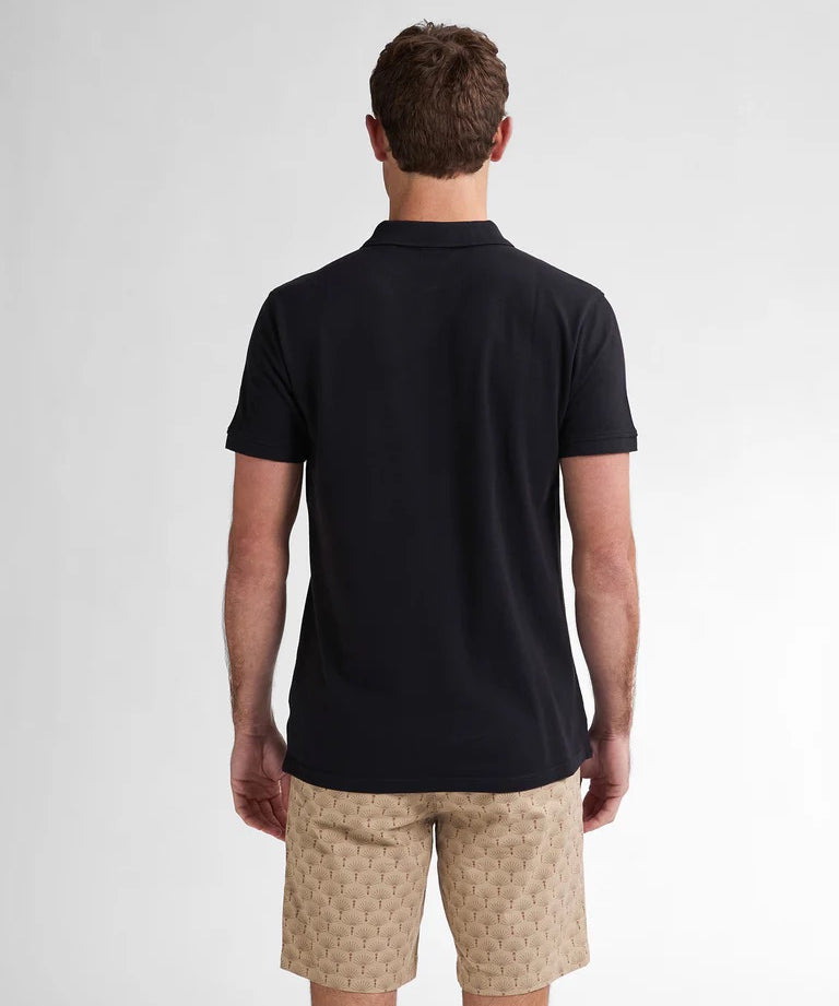 Polo classique Dolphin - Black - PETROL INDUSTRIES HOMME