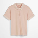 Polo en jersey piqué - Pêche délavé - MARC'O POLO FEMME