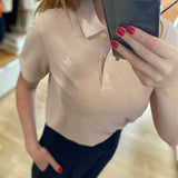 Polo en jersey piqué - Pêche délavé - MARC'O POLO FEMME