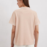 Polo en jersey piqué - Pêche délavé - MARC'O POLO FEMME