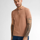 Polo en maille Oçean - Bois de santal - PETROL INDUSTRIES HOMME