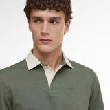 Polo piqué à manches longues Howtown - Thyme - BARBOUR HOMME