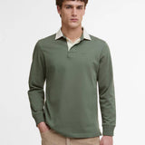Polo piqué à manches longues Howtown - Thyme - BARBOUR HOMME