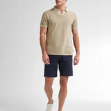 Polo piqué de coton Cayside - Light tan - PETROL INDUSTRIES HOMME