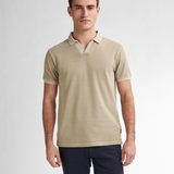 Polo piqué de coton Cayside - Light tan - PETROL INDUSTRIES HOMME