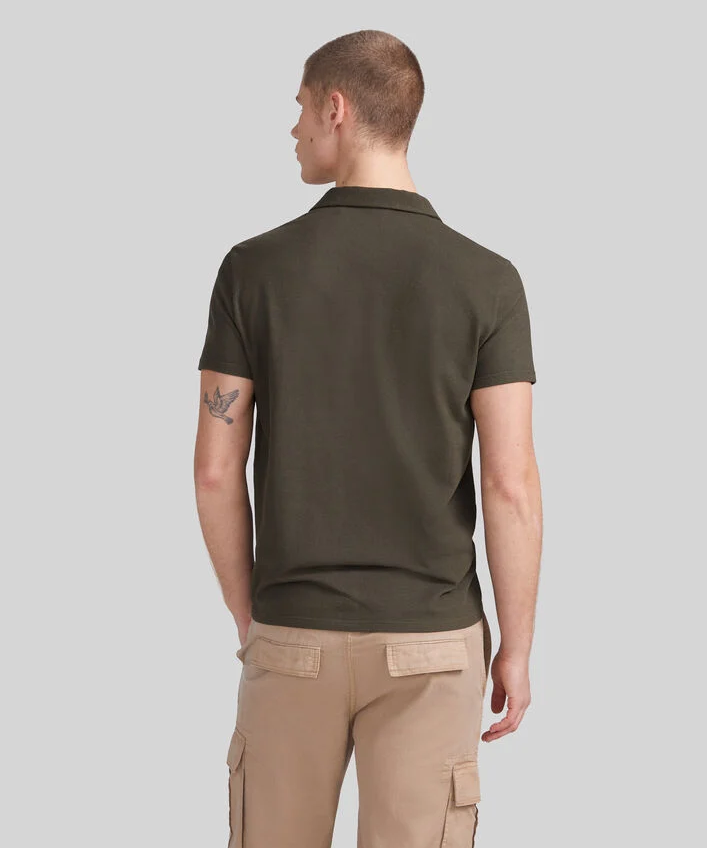 Polo relief - Kaki - IKKS MEN