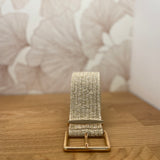 Ceinture tissée Pommier - Ecru - GRACE & MILA