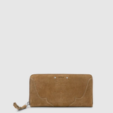 West Leather Wallet - Camel - IKKS BAGS