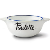 Bol Breton La Famille s'éclate Cocotte - Blanc - PIED DE POULE