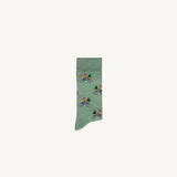 Lot de 3 chaussettes en coton - Vert multicolore - FAGUO HOMME