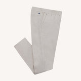 Pantalon fuselé en lin Dreuille - Ecru - FAGUO HOMME