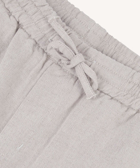 Pantalon fuselé en lin Dreuille - Ecru - FAGUO HOMME