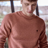 Pull en laine en homme Frehel - Rose clair - FAGUO HOMME